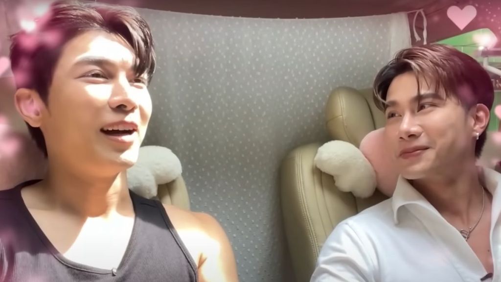 Mew Suppasit and Tul Pakorn in My Ambulove episode 10