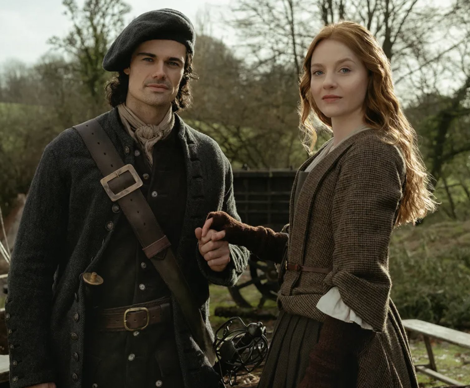 Outlander: Blood of My Blood Photos Unveil First Look at Starz Prequel