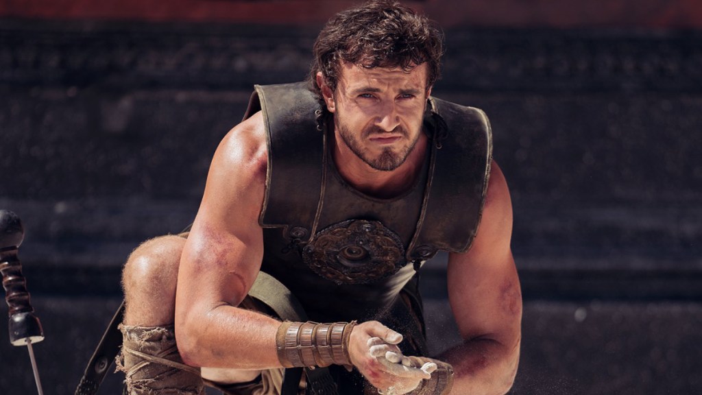 Gladiator II Images Preview Paul Mescal, Denzel Washington, & Pedro Pascal in Ridley Scott Sequel