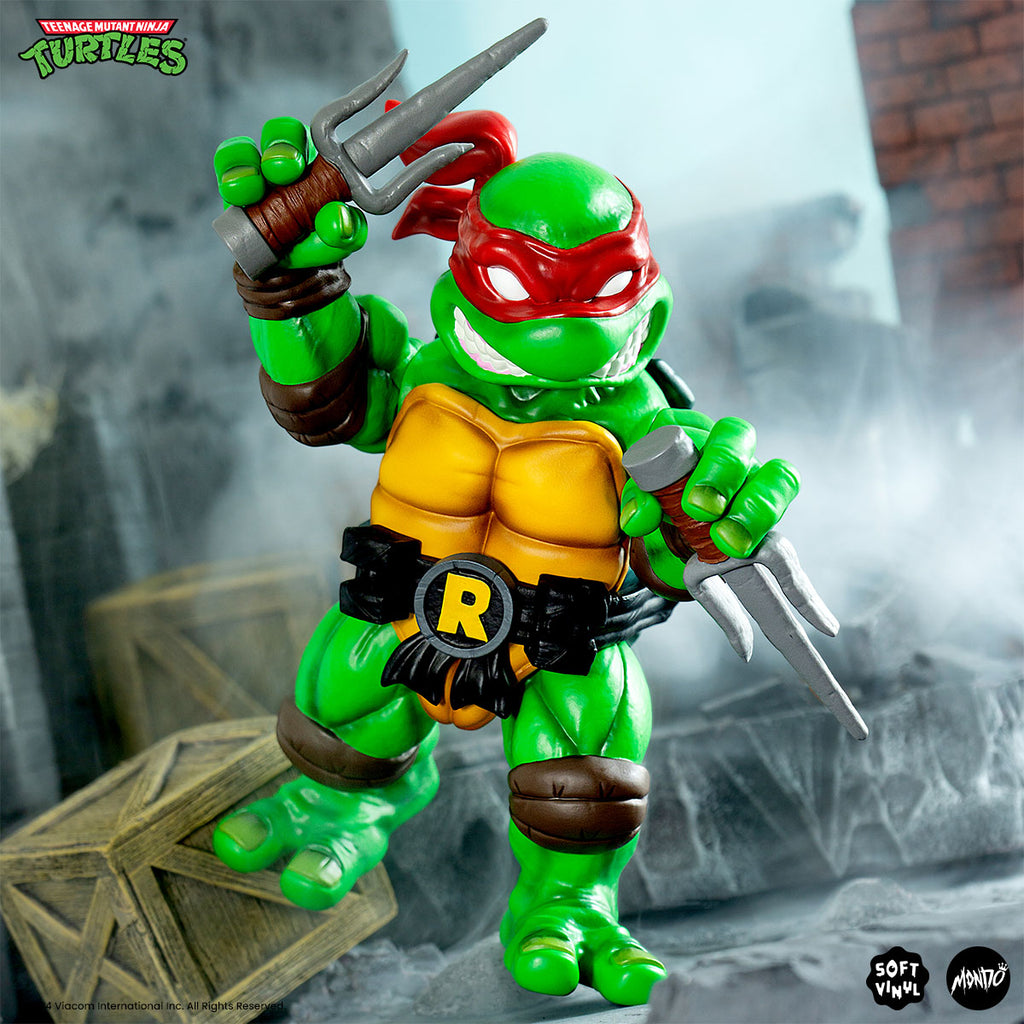 Новые фигурки Mondo TMNT из мягкого винила включают Рафаэля и Рэя Филле