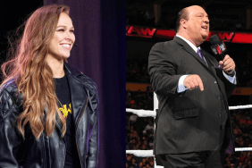Former WWE Women's Champion Ronda Rousey and former The Bloodline member Paul Heyman
