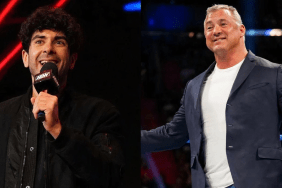 Former WWE star Shane McMahon and AEW President Tony Khan