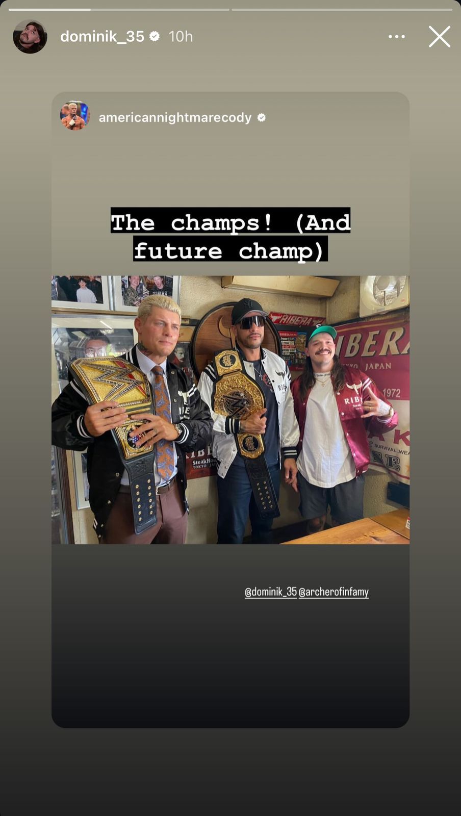 WWE Star Calls Dominik Mysterio a Future World Champion