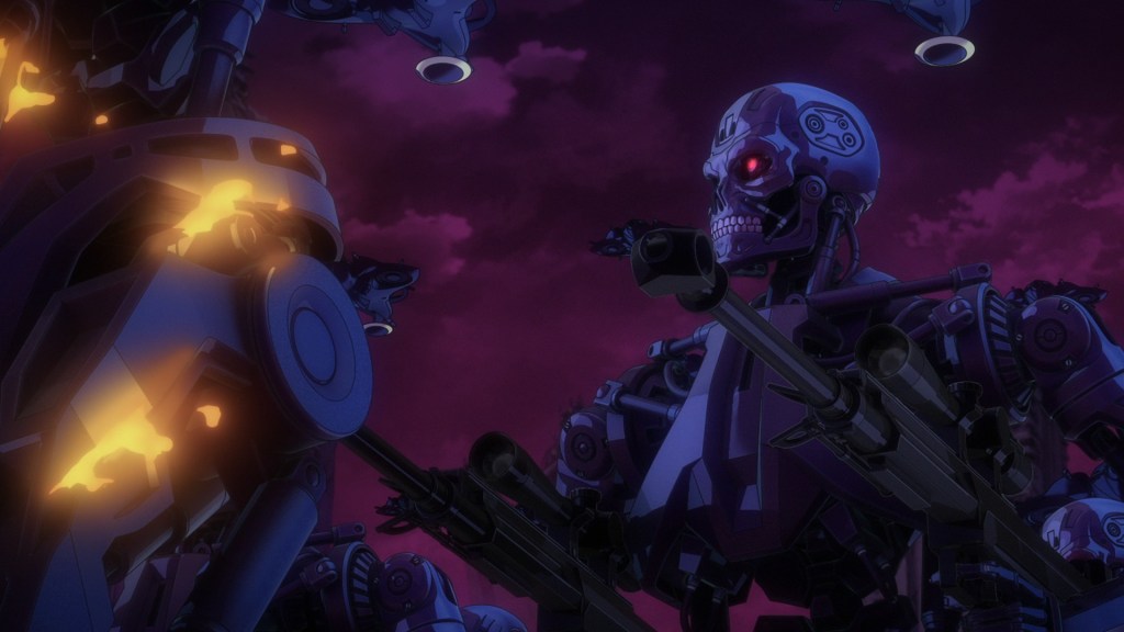 terminator zero trailer netflix anime