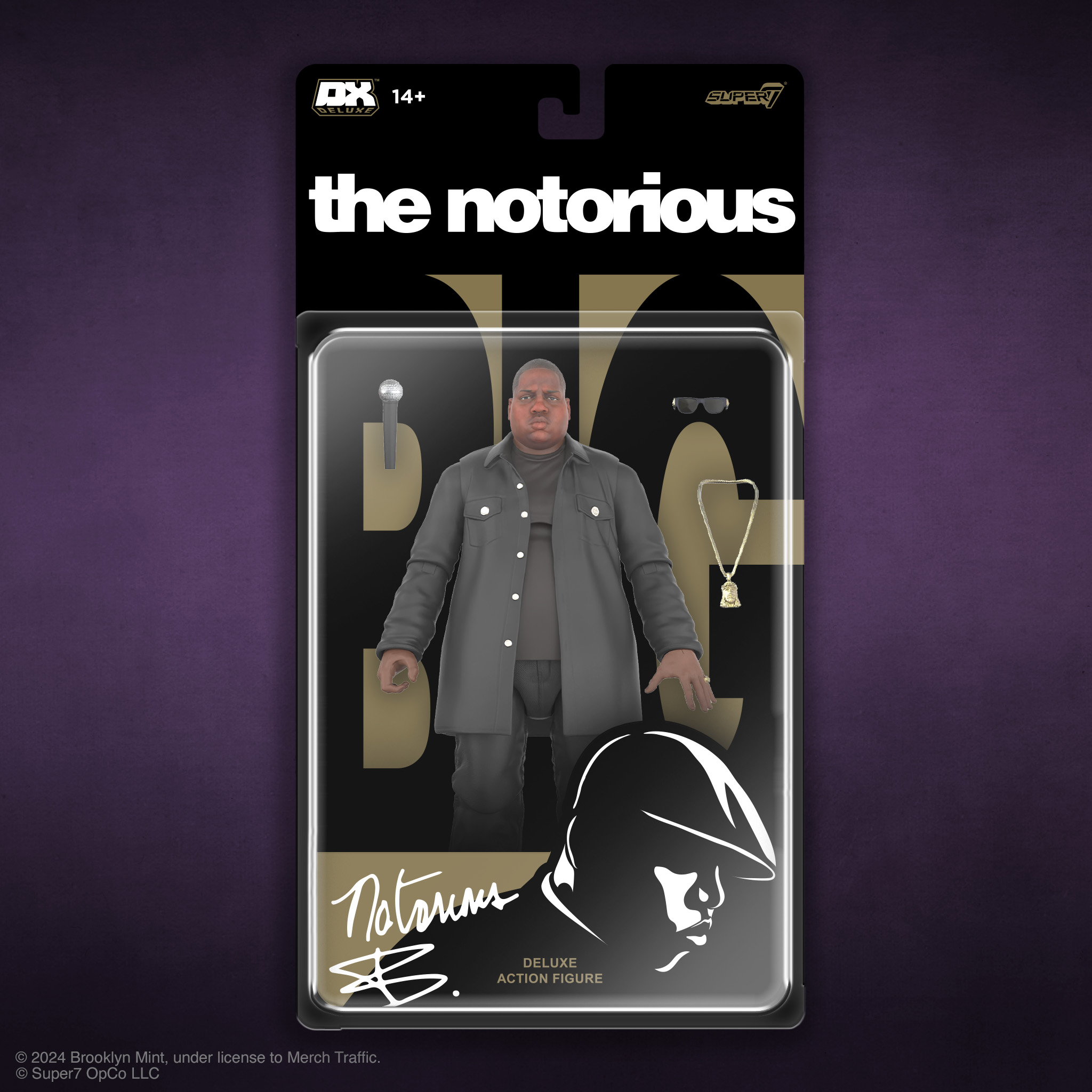 Эксклюзивный первый взгляд на Super7 The Notorious B.I.G. Фигура легендарного рэпера