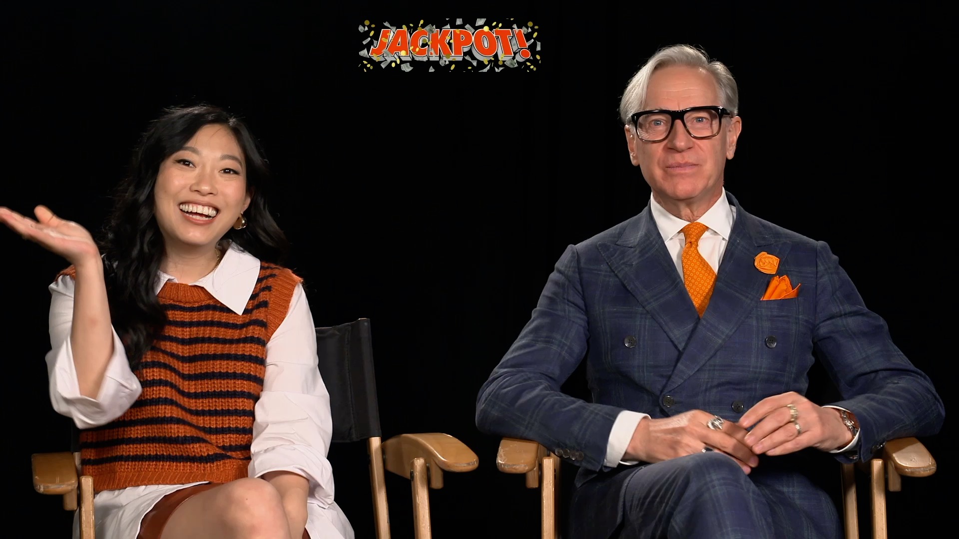 Jackpot Interview Paul Feig & Awkwafina Talk Prime Video Action Comedy