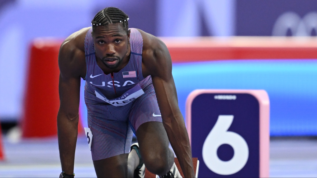 Why Is Noah Lyles Wearing a Mask? Explained