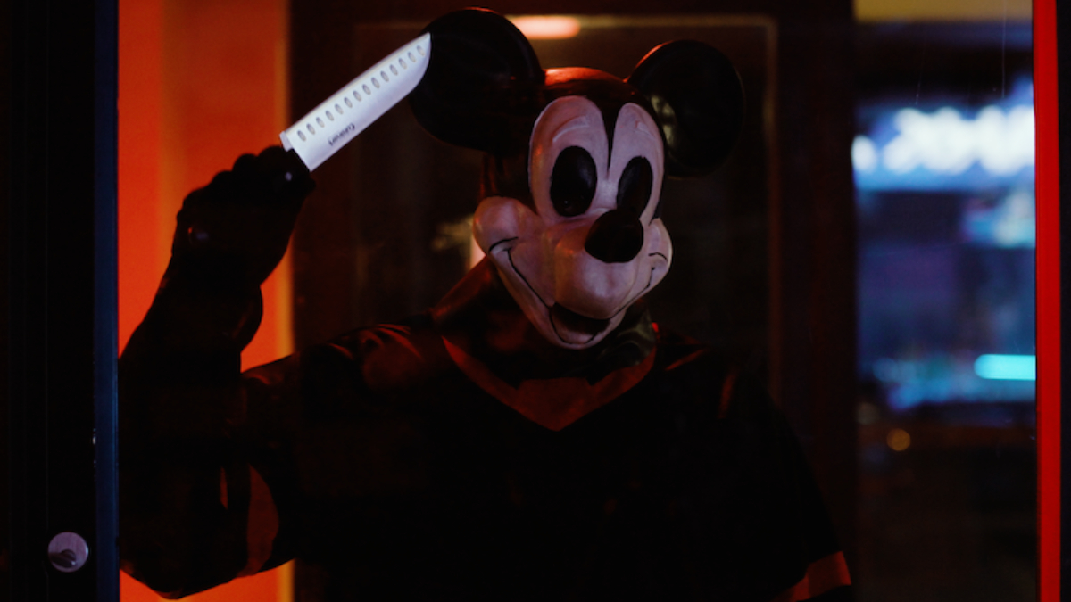 The Mouse Trap Exclusive Clip Previews Mickey Mouse Horror Movie Starring Simon Phillips