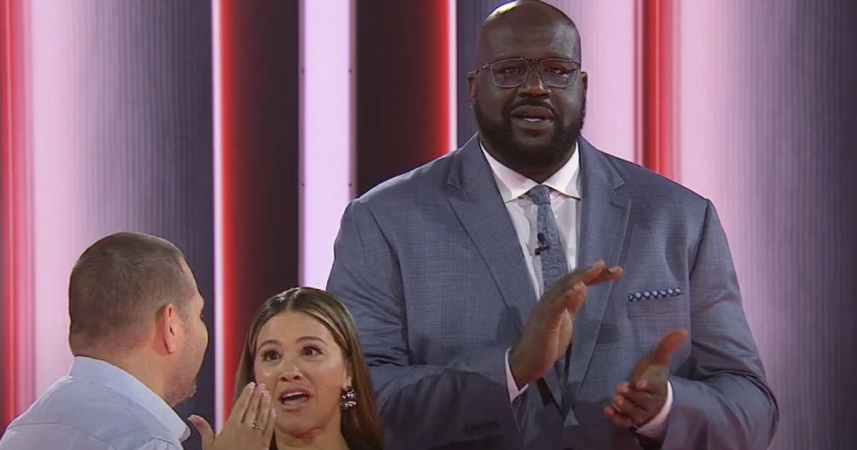 Exclusive Lucky 13 Clip Shows Contestant Rapping for Shaquille O’Neal & Gina Rodriguez