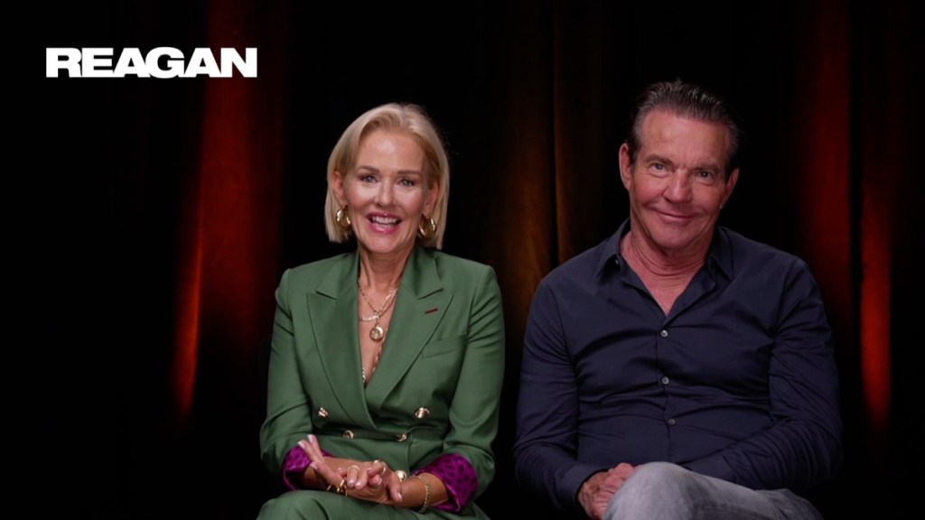 Interview: Dennis Quaid and Penelope Ann Miller on Playing Ronald and Nancy Reagan in New Biopic