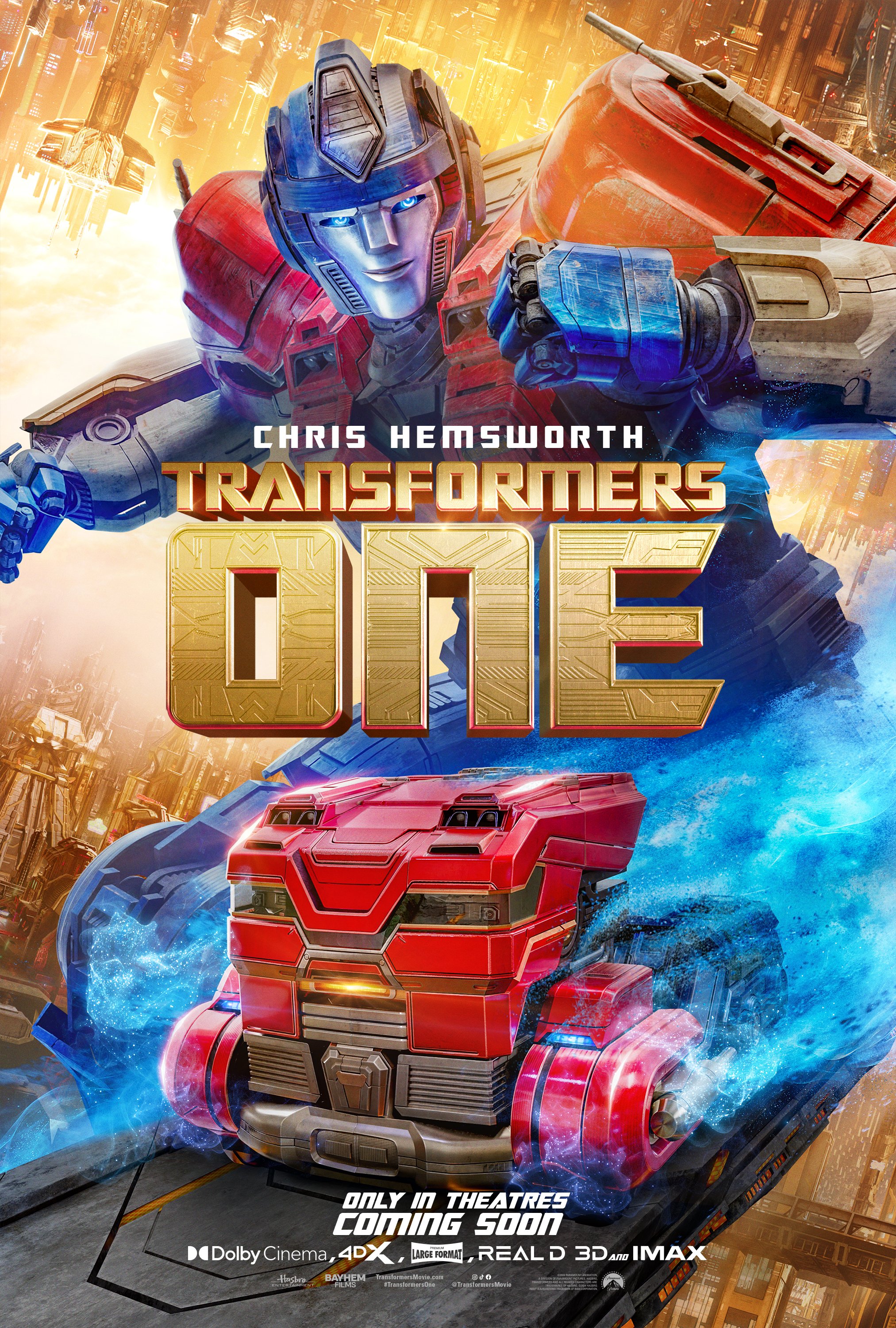 Transformers One Posters Spotlight Main Characters