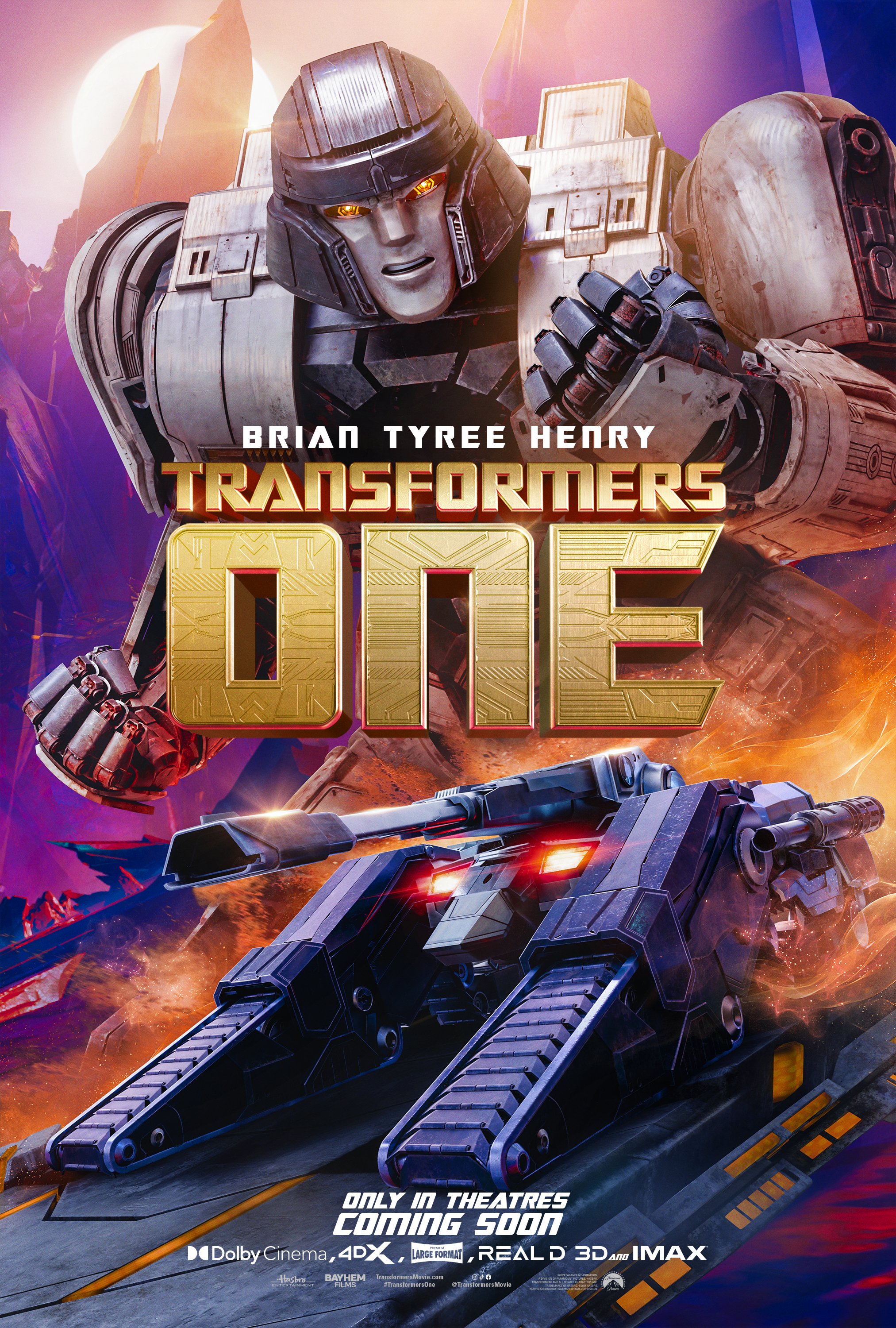 Transformers One Posters Spotlight Main Characters