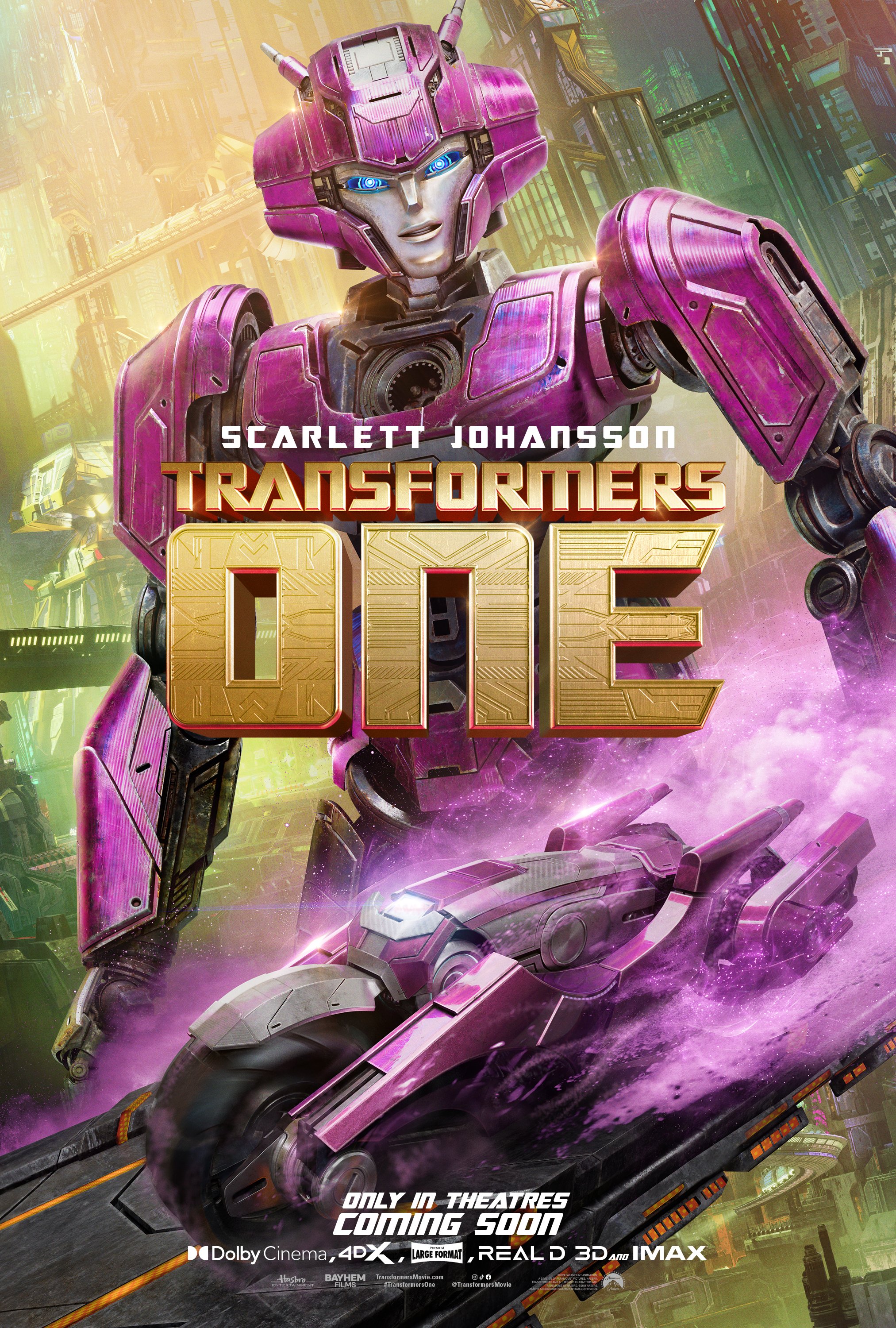 Transformers One Posters Spotlight Main Characters