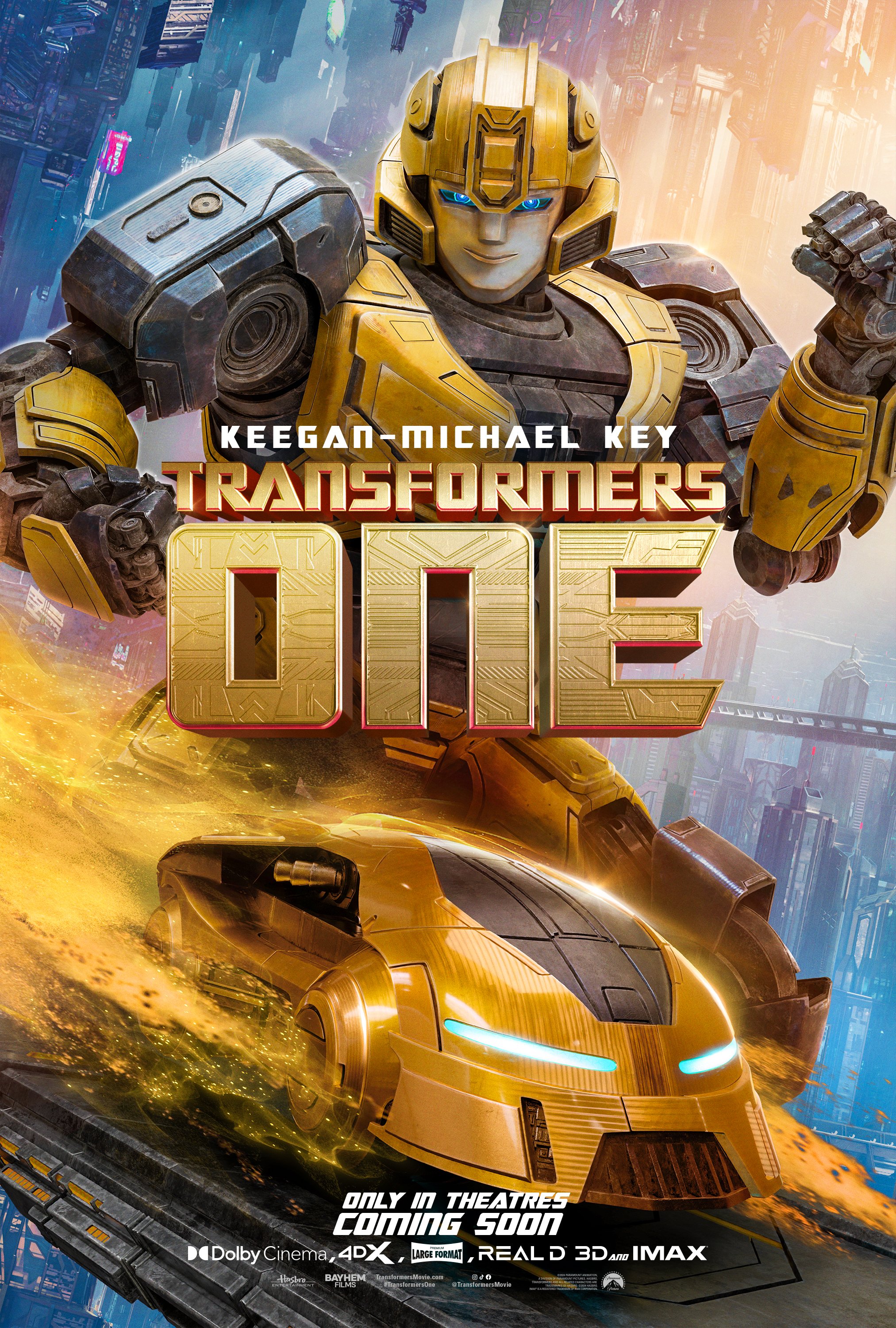 Transformers One Posters Spotlight Main Characters