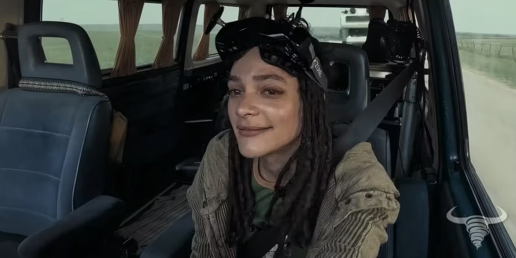 Twisters Interview: Sasha Lane Talkes Drones, Working With Glen Powell