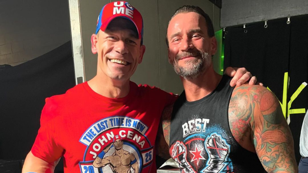 Former WWE Champions John Cena & CM Punk