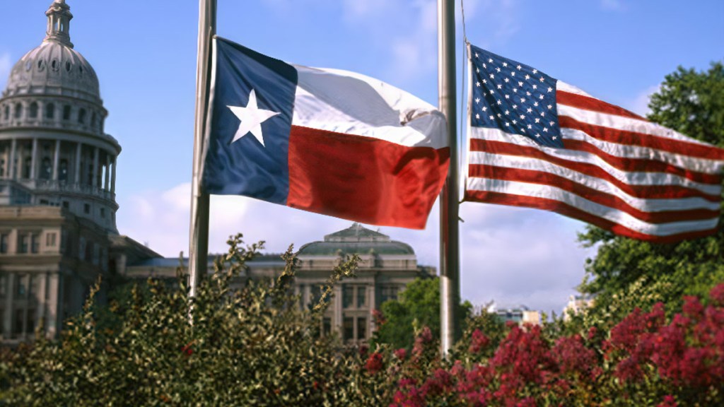 Why was Texas Flag Half Mast August 1