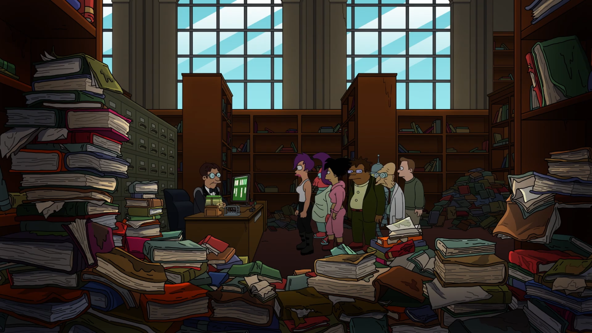 Exclusive Futurama Season 9 Episode 3 Clip Previews a Trip to the ‘Liberry’