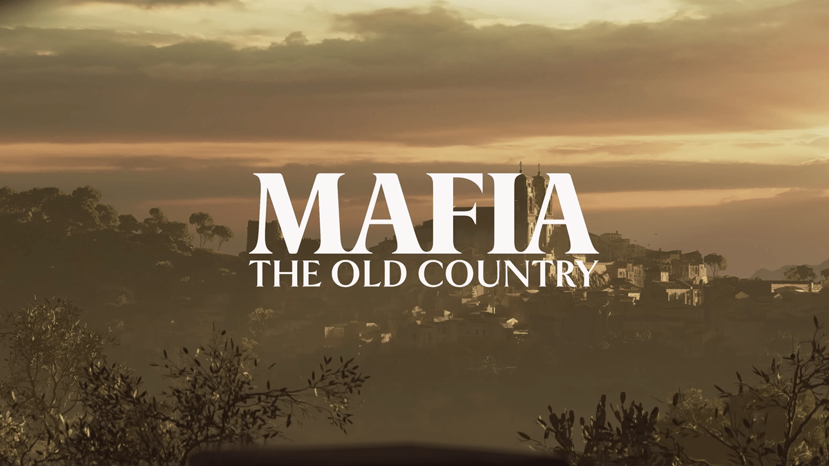 Digital illustration representing a scene from Mafia: The Old Country showcasing a Turkish language support campaign in a vibrant 1920s city.