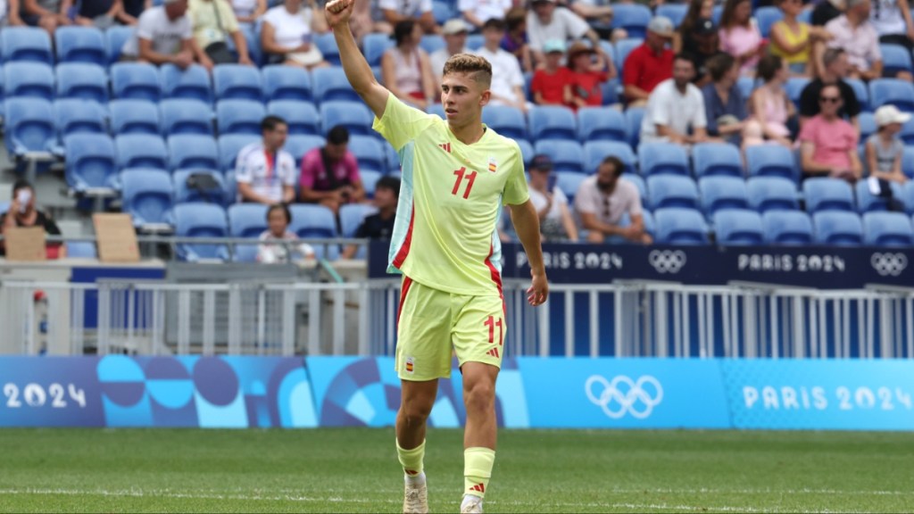 morocco vs spain olympic men's soccer semi-final