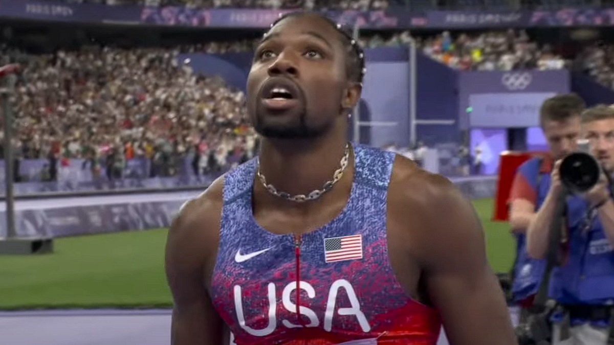 Noah Lyles Necklace What Is His Diamond ChainLinked Jewelry?