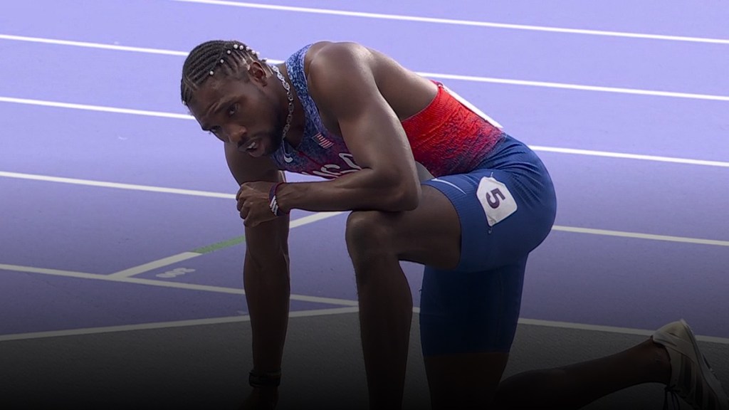 Noah Lyles What Happened 200m Sick Mask COVID 2024 Paris Olympics