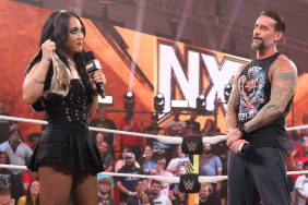 Roxanne Perez and CM Punk came face to face on WWE NXT