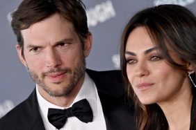 Mila Kunis y Ashton Kutcher en Los Angeles.