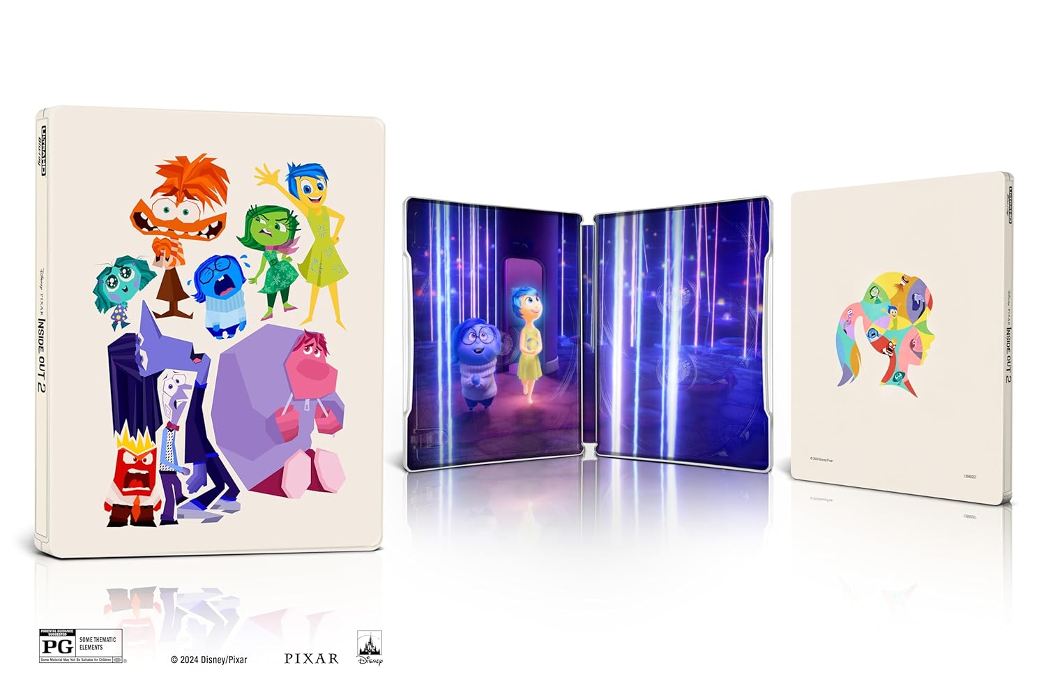 Обзор Inside Out 2 4K SteelBook: возьмите домой звездное продолжение Pixar