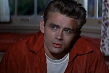 James Dean in Rebel Without a Cause