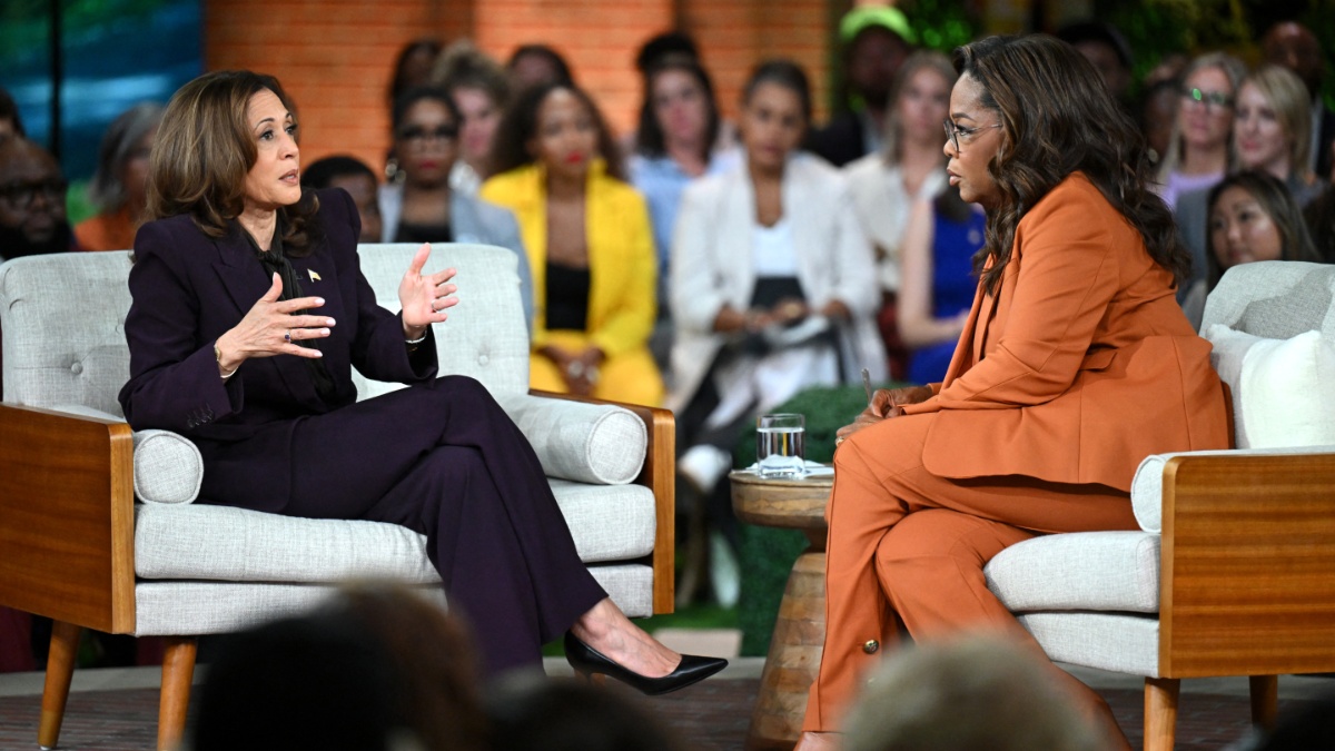 What Did Kamala Harris Say To Oprah Winfrey During The Live Stream ...