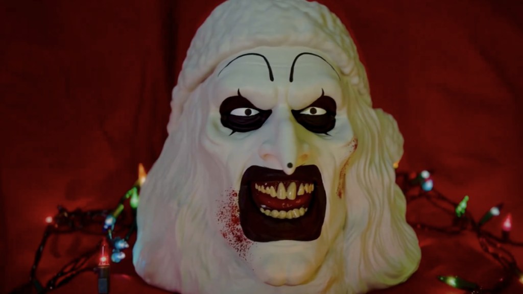 Terrifier 3: First Look at Art the Clown Popcorn Bucket Revealed