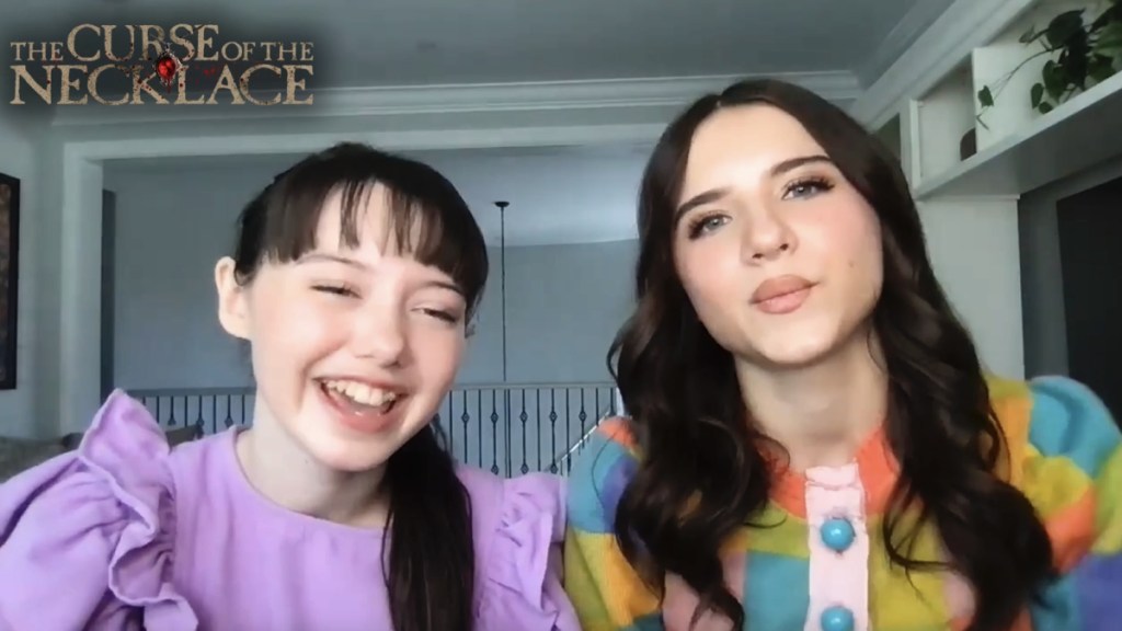 Interview: Madeleine & Violet McGraw on EPing, Playing Sisters in The Curse of the Necklace