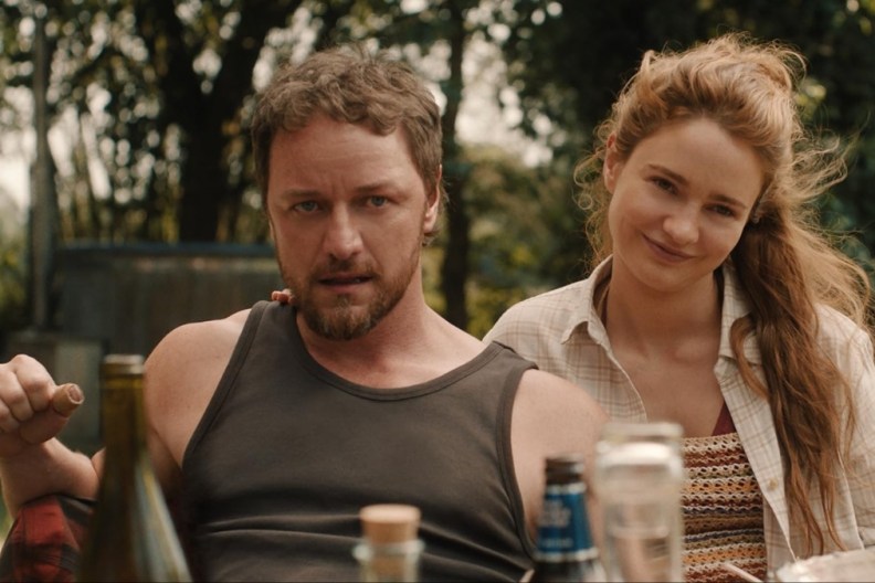 James McAvoy and Aisling Franciosi in Speak No Evil.