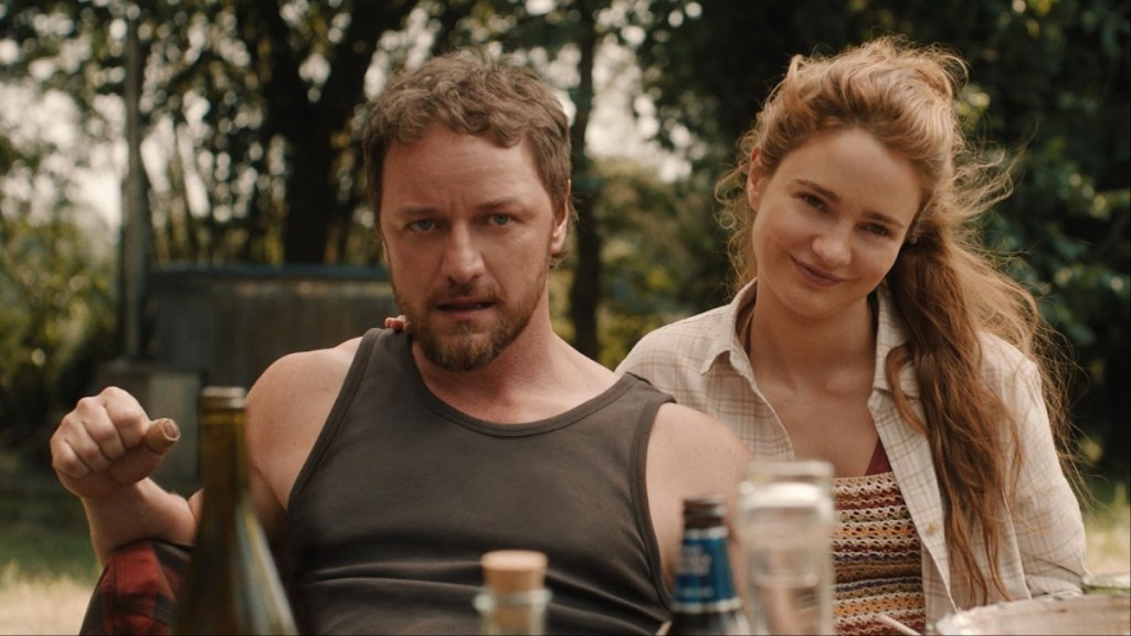 James McAvoy and Aisling Franciosi in Speak No Evil.