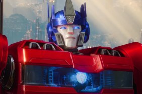 Optimus Prime stares in Transformers One.