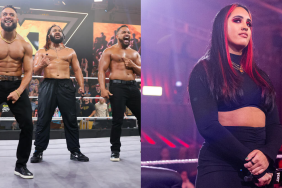 WWE NXT General Manager Ava and The Bloodline