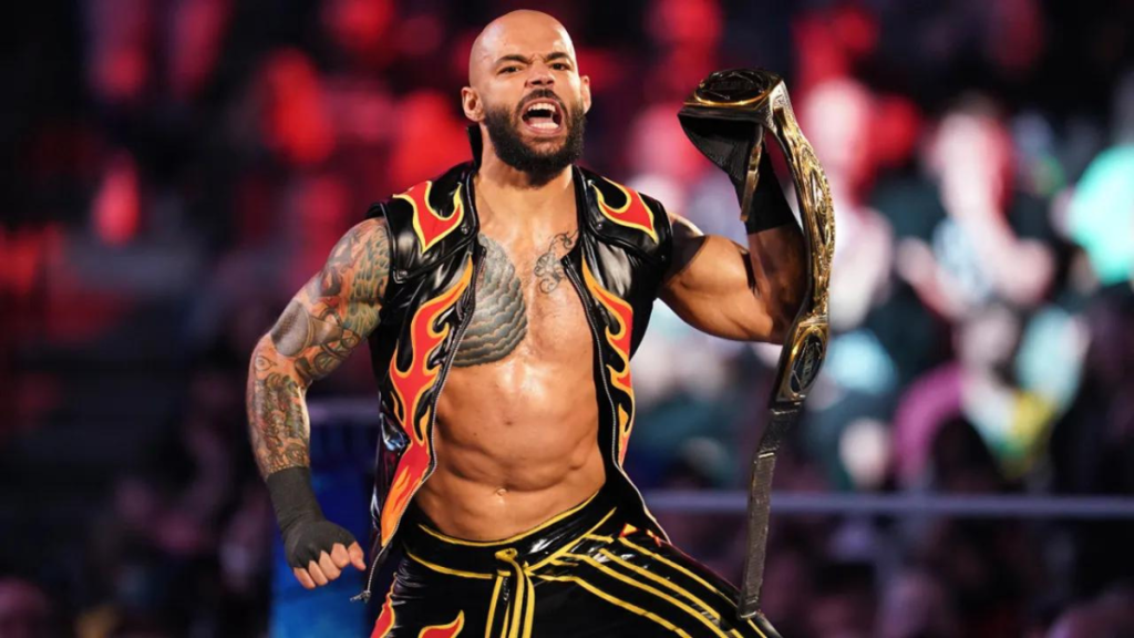 Former WWE star Ricochet made his debut at AEW All In