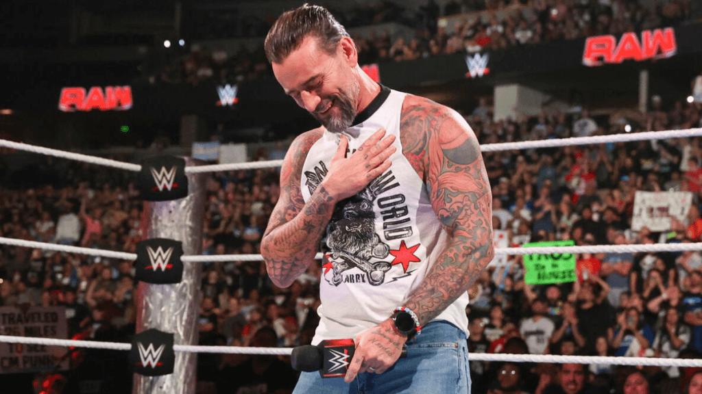 Former WWE Champion CM Punk was attacked by Drew McIntyre on RAW