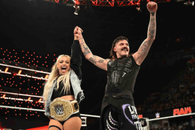 WWE Superstars Liv Morgan and Dominik Mysterio