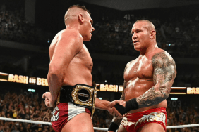 Gunther and Randy Orton at WWE Bash in Berlin