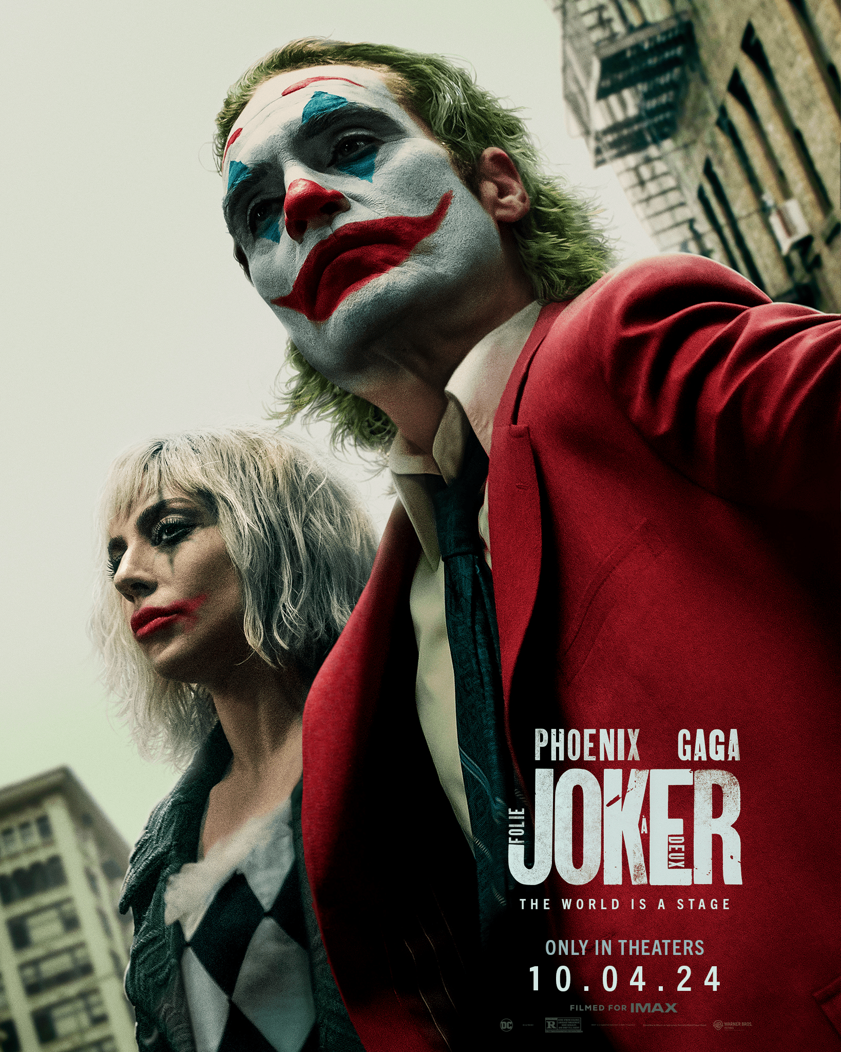 New Joker Poster Shows Lady Gaga & Joaquin Phoenix in Full Makeup