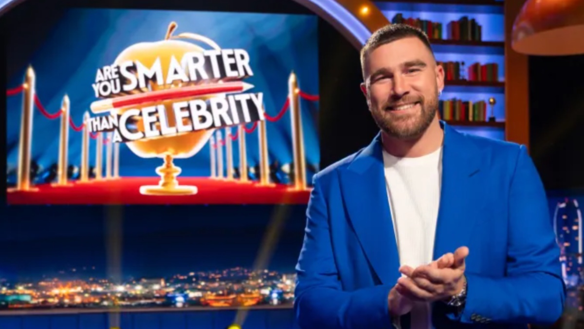 Are You Smarter Than A Celebrity Trailer Previews Travis Kelce Game Show