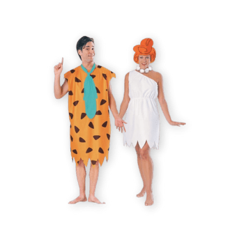 Fred and Wilma Flintstone Halloween Costume