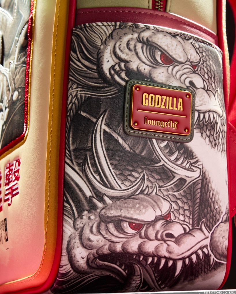 Loungefly’s NYCC Godzilla Backpack Roars and Glows in the Dark