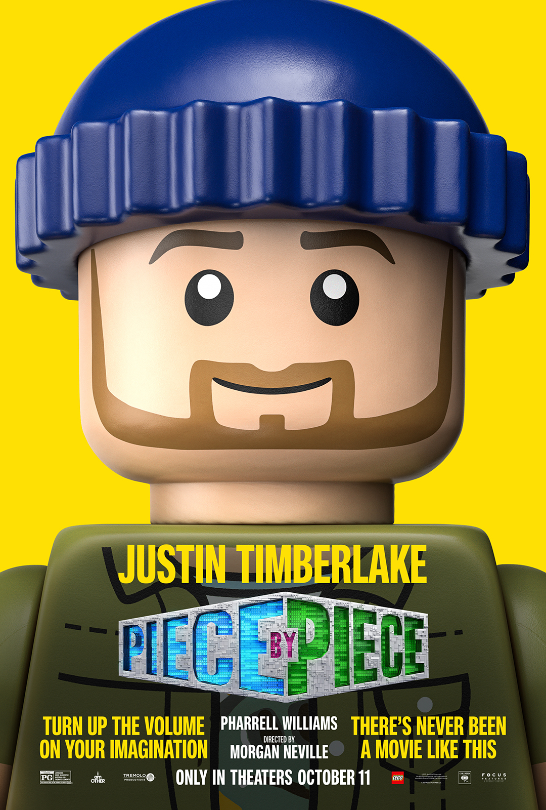 Kendrick Lamar, Justin Timberlake, & More Get Lego Treatment in Piece by Piece Posters