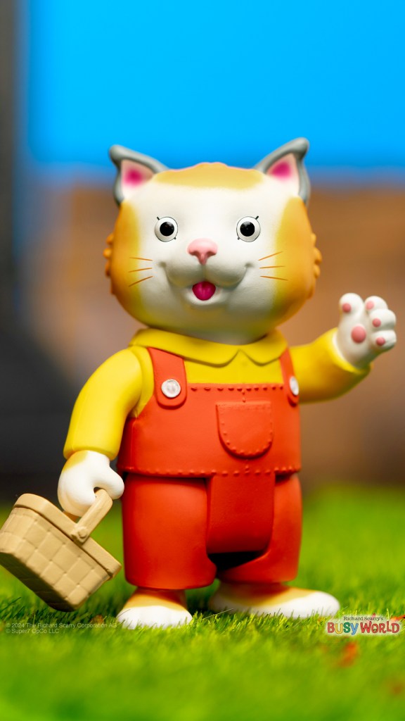 Exclusive Look at Super7's ReAction Figures Based on Richard Scarry's Busy World