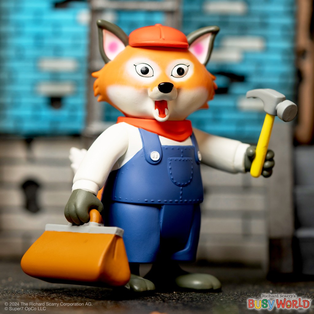 Exclusive Look at Super7's ReAction Figures Based on Richard Scarry's Busy World