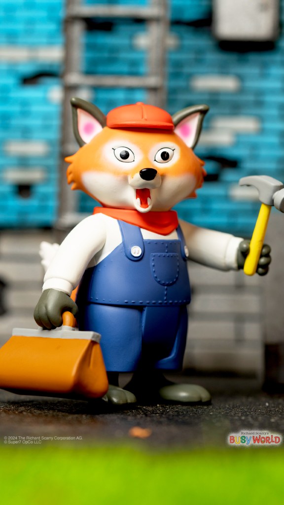 Exclusive Look at Super7's ReAction Figures Based on Richard Scarry's Busy World