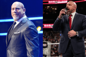 WWE's Triple H and Goldberg